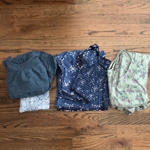 Girl rompers and a cute capri/top size 6&7